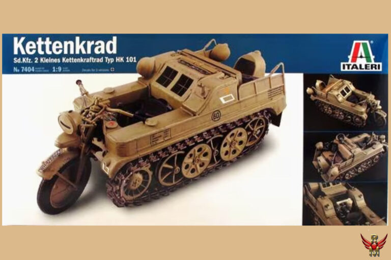 Italeri 1/9 Kettenkrad Sd Kfz 2 Kleines Kettenkraftrad Typ HK 101