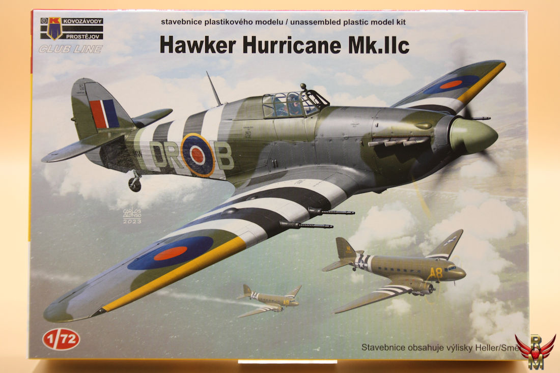 Kovozávody Prostějov 1/72 Hawker Hurricane Mk IIc