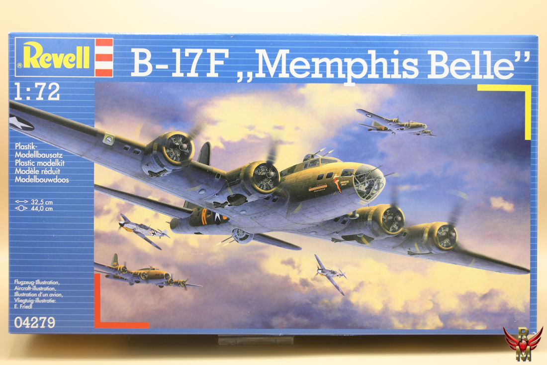Revell 1/72 B-17F Memphis Belle