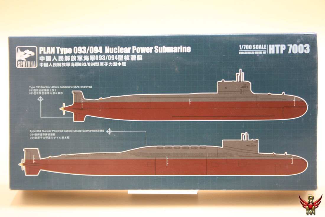 Sphyrna 1/700 PLA Navy Type 093/094 Nuclear submarine