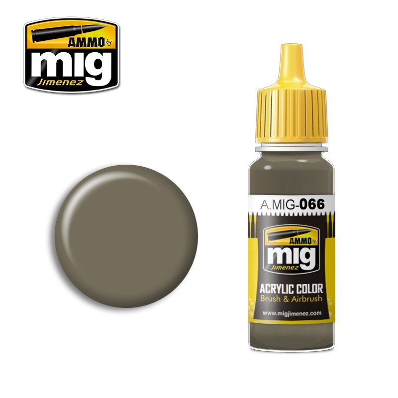 Ammo Mig 066 ACRYLIC COLOR FADED SINAI GREY JAR 17ML