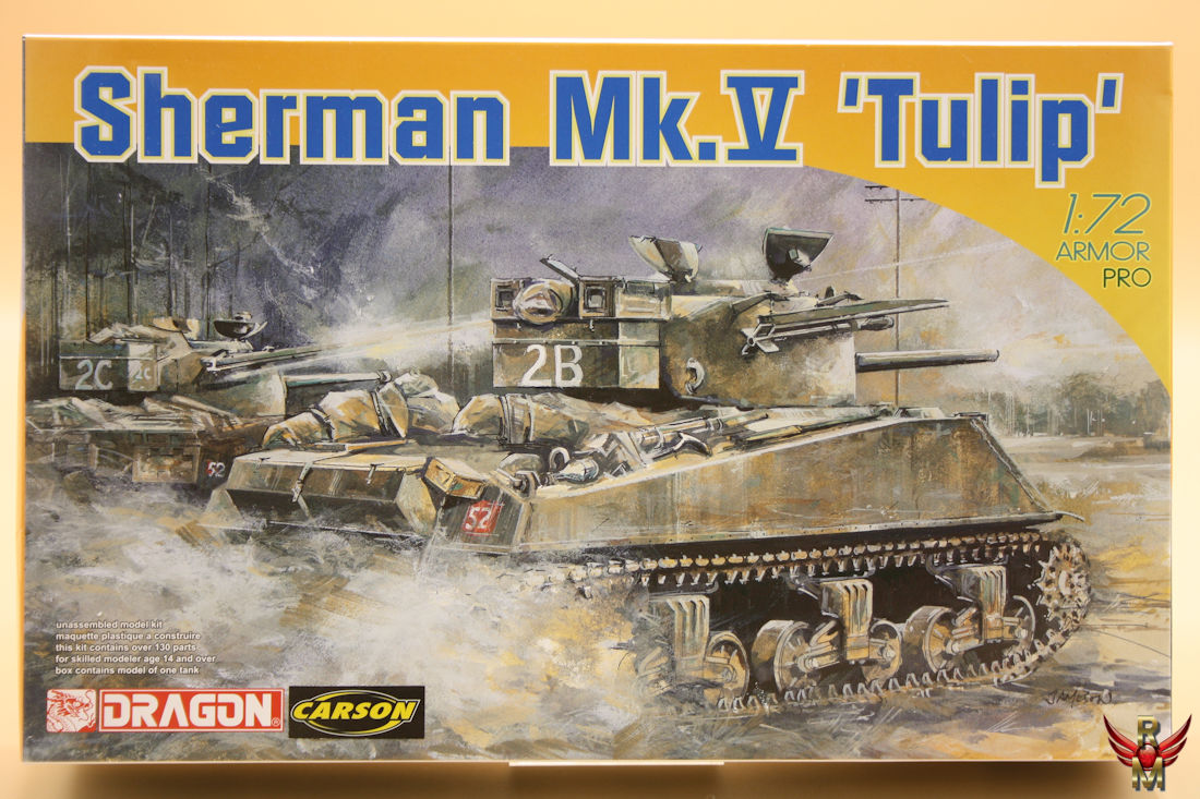 Dragon 1/72 Sherman Mk V Tulip