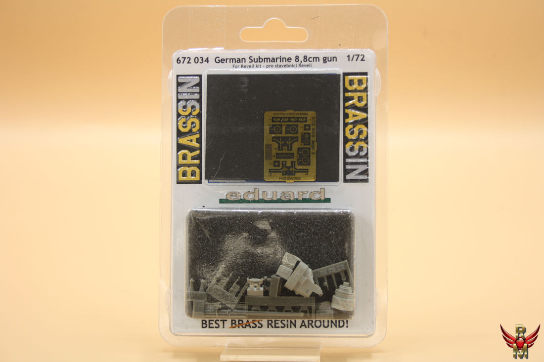 Eduard Brassin 1/72 German Submarine 88mm Gun
