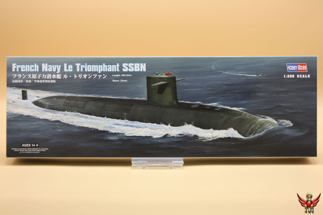 HobbyBoss 1/350 French Navy Le Triomphant SSBN
