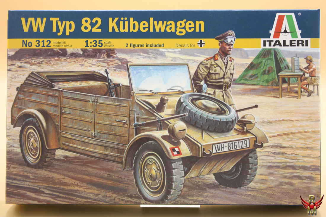 Italeri 1/35 VW Typ 82 Kübelwagen