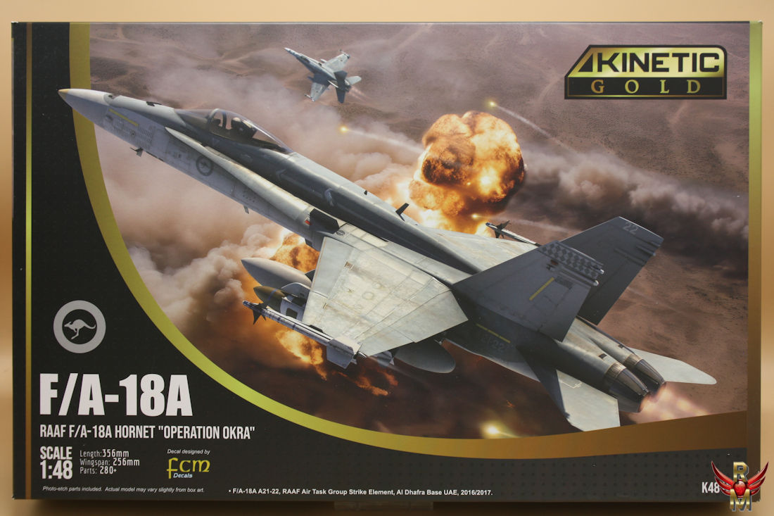 Kinetic 1/48 F/A 18A RAAF Hornet Operation OKRA GOLD