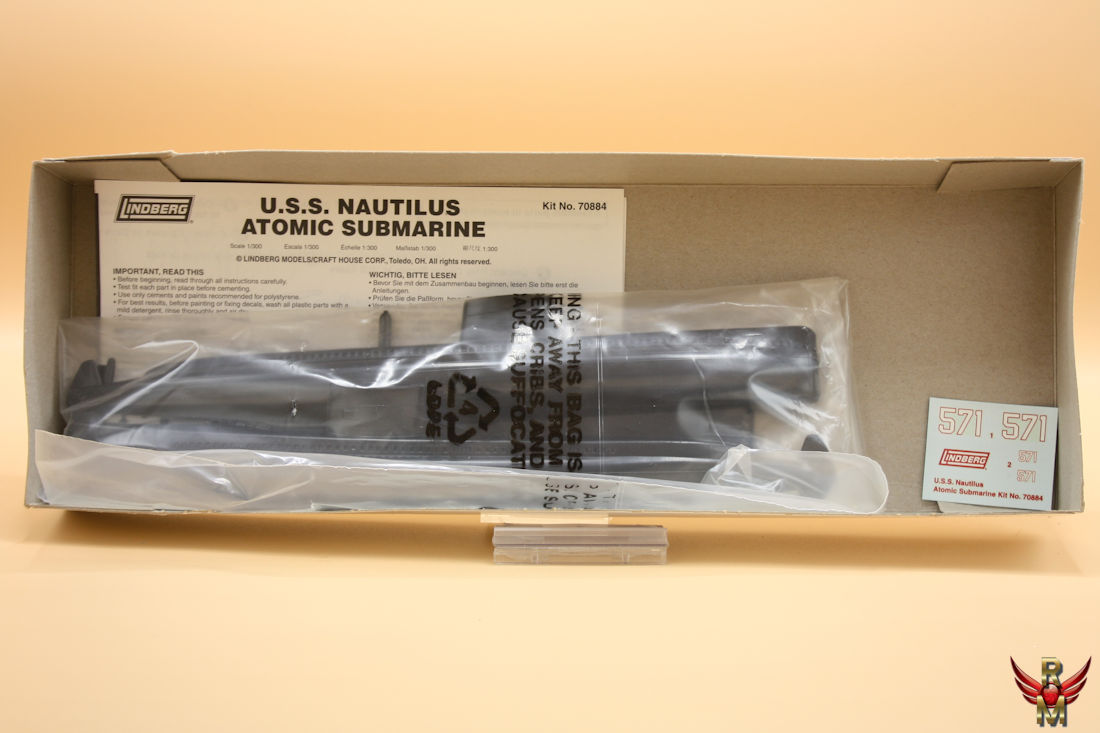 Lindberg 1/300 USS Nautilus Atomic Submarine