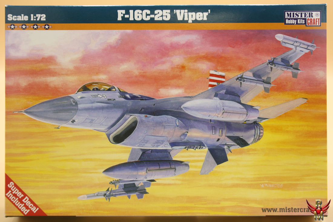MisterCraft 1/72 F-16C-25 Viper