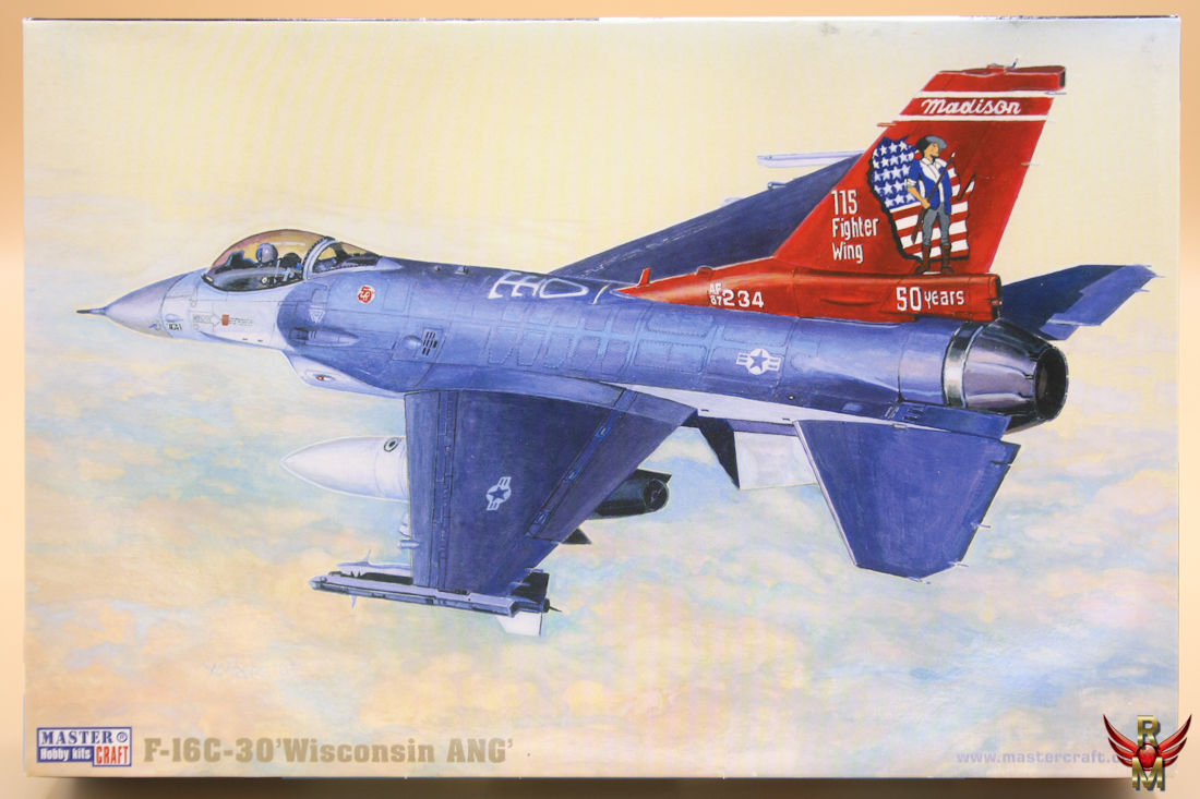 MasterCraft 1/72 F-16C-30 Wisconsin ANG