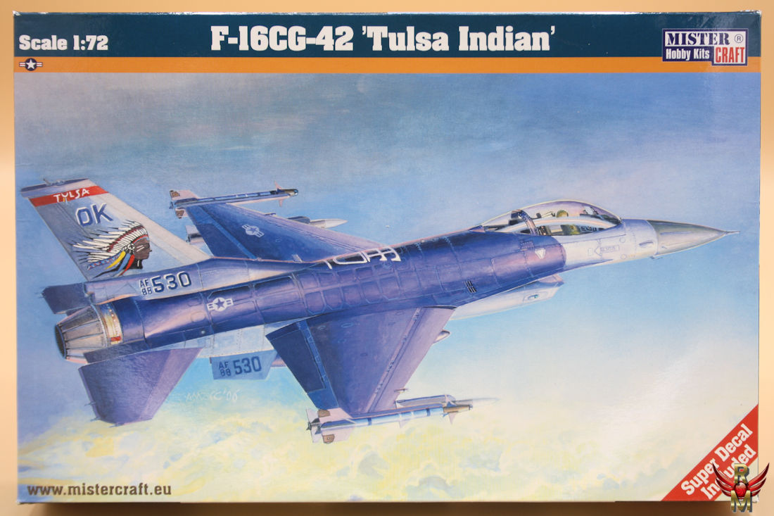 MisterCraft 1/72 F-16CG-42 Tulsa Indian