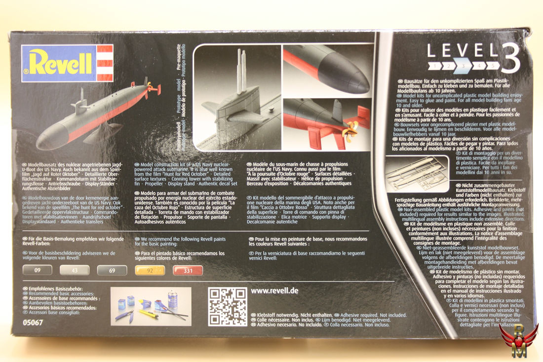 Revell 1/400 USS DALLAS (SSN-700)