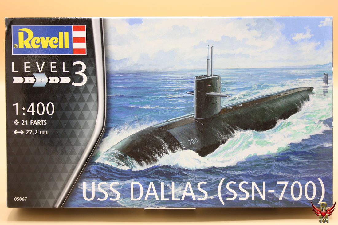 Revell 1/400 USS DALLAS (SSN-700)