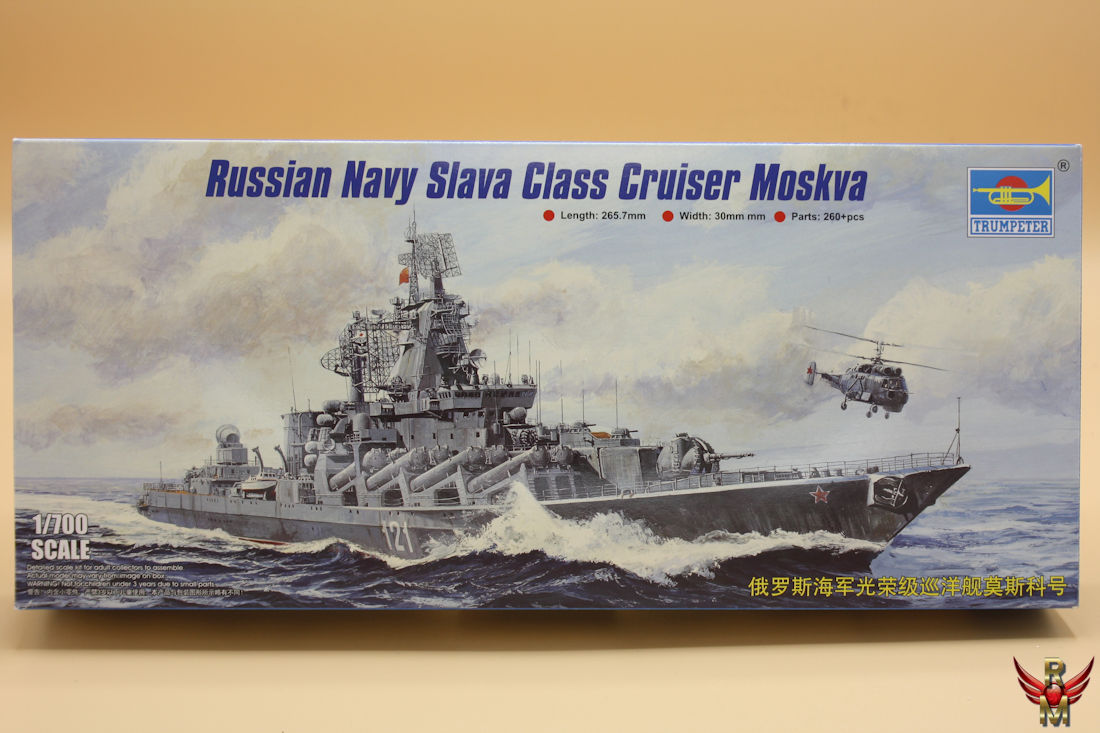 Trumpeter 1/700 Russian Navy Slava Class Cruiser Moskva