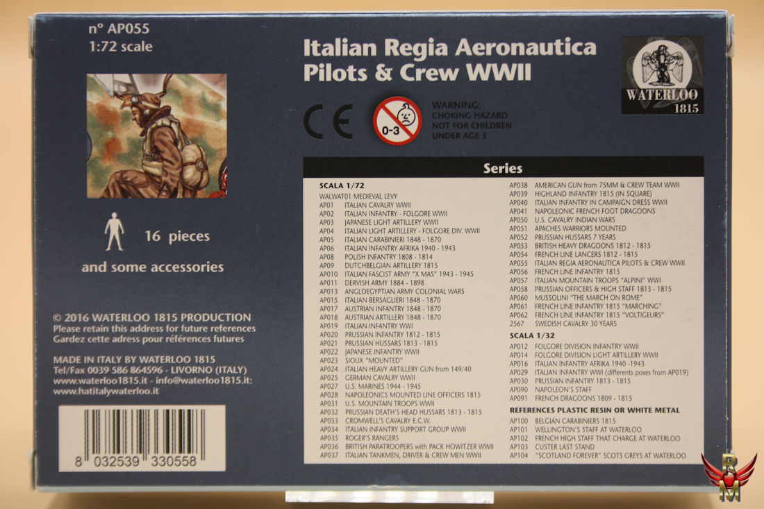 Waterloo1815 Italian Regia Aeronautica Pilots and Crew WWII