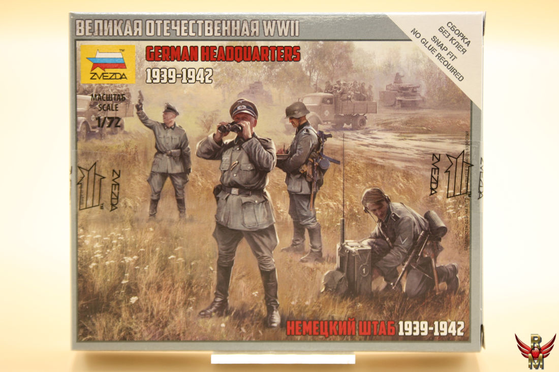 Zvezda 1/72 German Headquarters 1939-1942