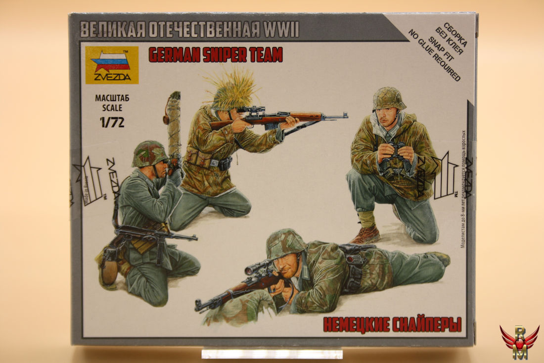Zvezda 1/72 German Sniper Team