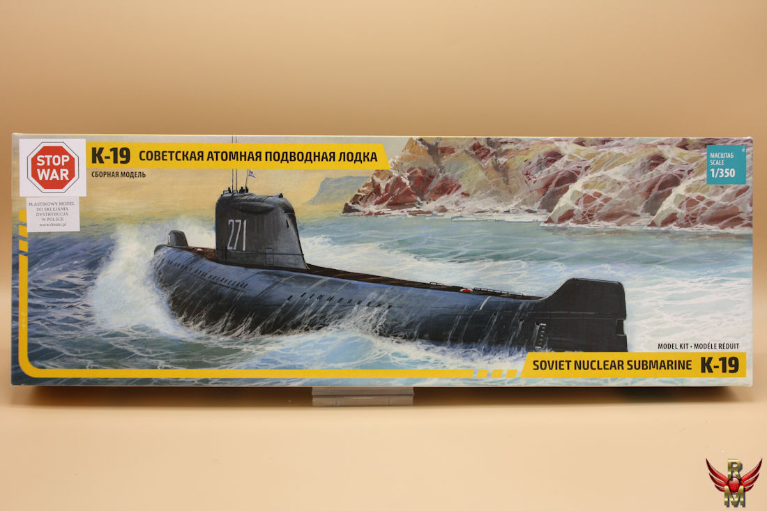 Zvezda 1/350 Soviet Nuclear Submarine K-19