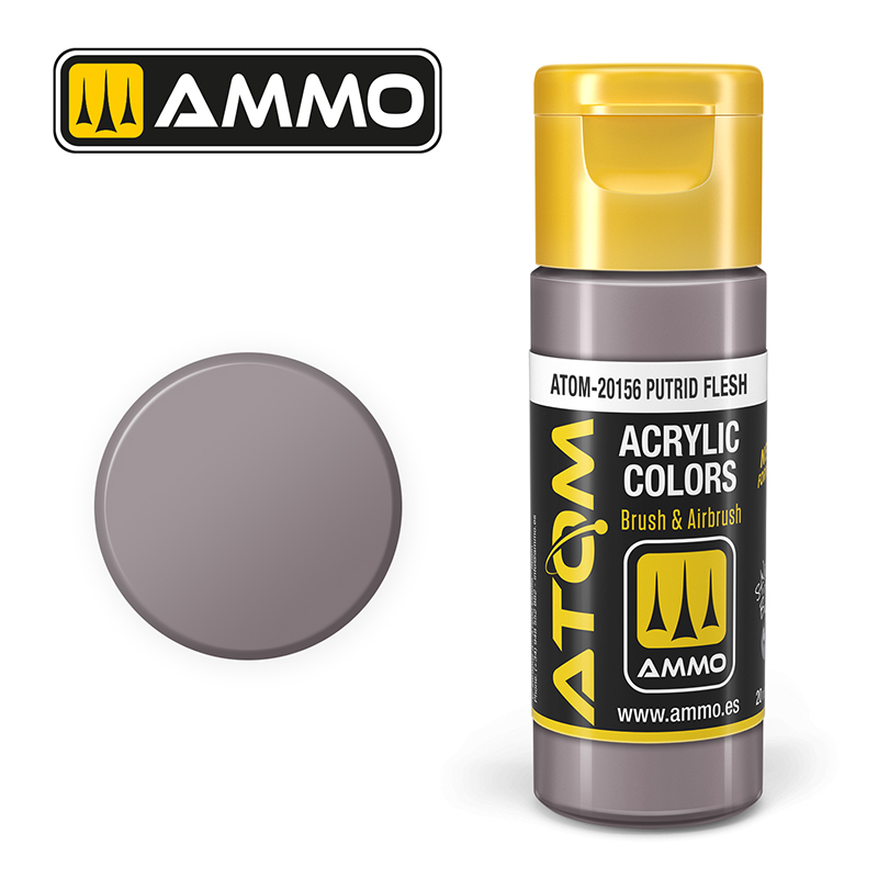 AMMO ATOM 20156 ACRYLIC COLOR PUTRID FLESH 20 ML