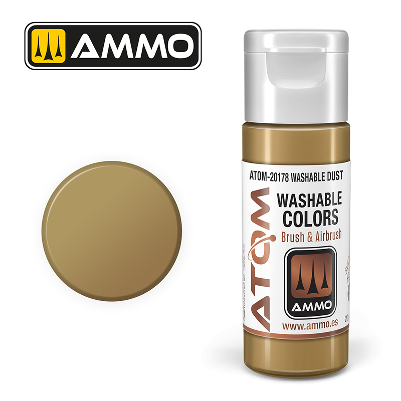 AMMO ATOM 20178 WASHABLE DUST 20 ML