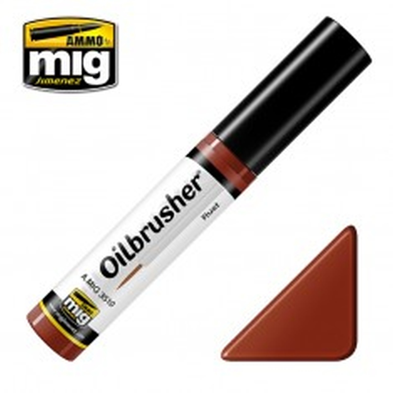 Ammo Mig 3510 OILBRUSHER RUST JAR 10 ML