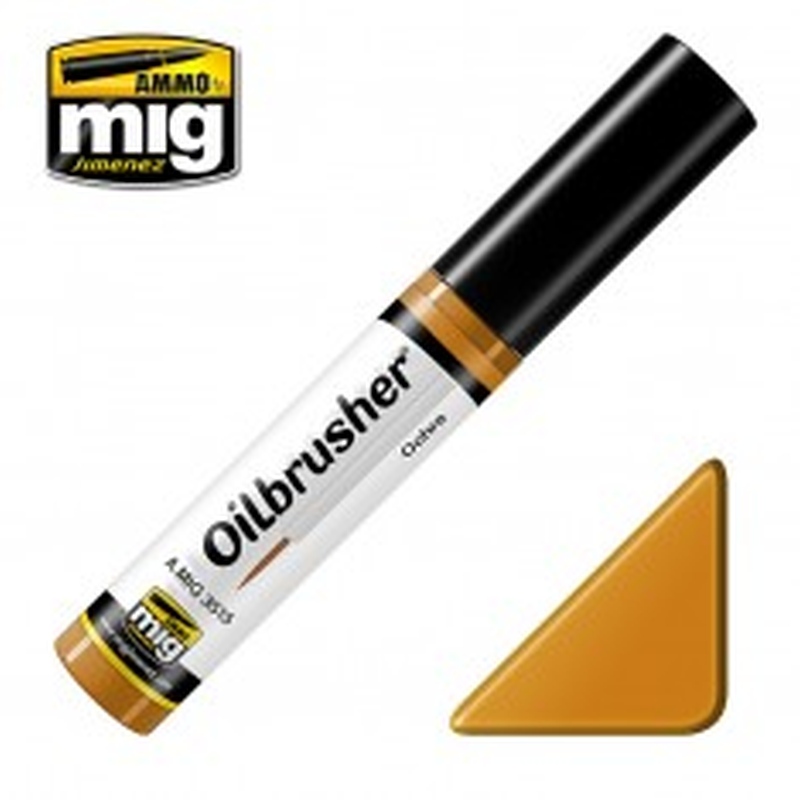 Ammo Mig 3515 OILBRUSHER OCHRE JAR 10 ML