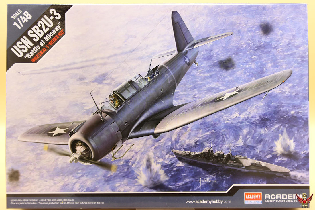Academy 1/48 USN SB2U-3 Battle of Midway