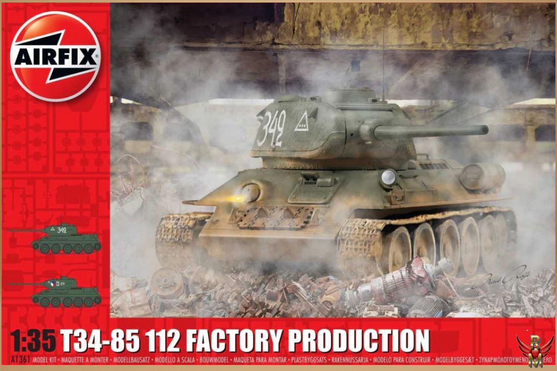 Airfix 1/35 T34/85 112 Factory Production