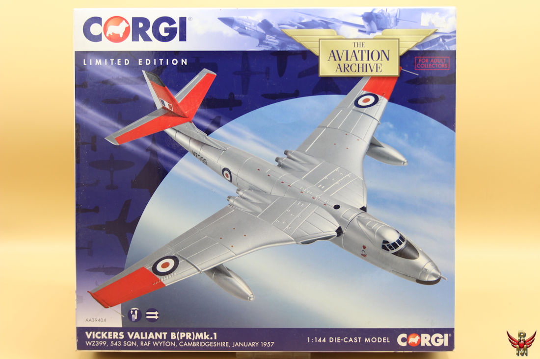 Corgi 1/144 Vickers Valiant B (PR) Mk I LIMITED EDITION