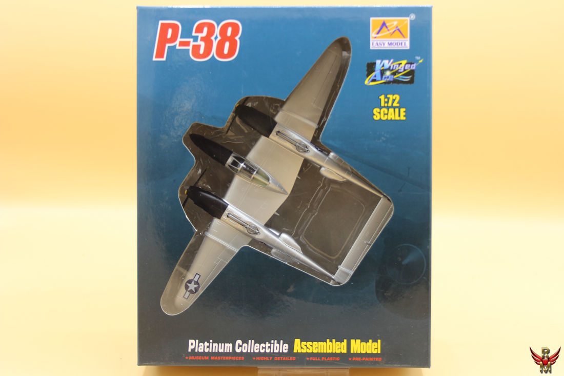 Easy Model 1/72 P-38 Platinum Collectible
