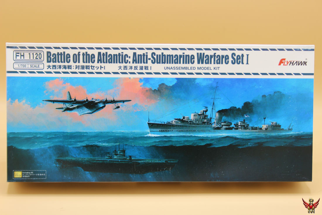 Flyhawk 1/700 Battle of the Atlantic Anti-Submarine Warfare Set I