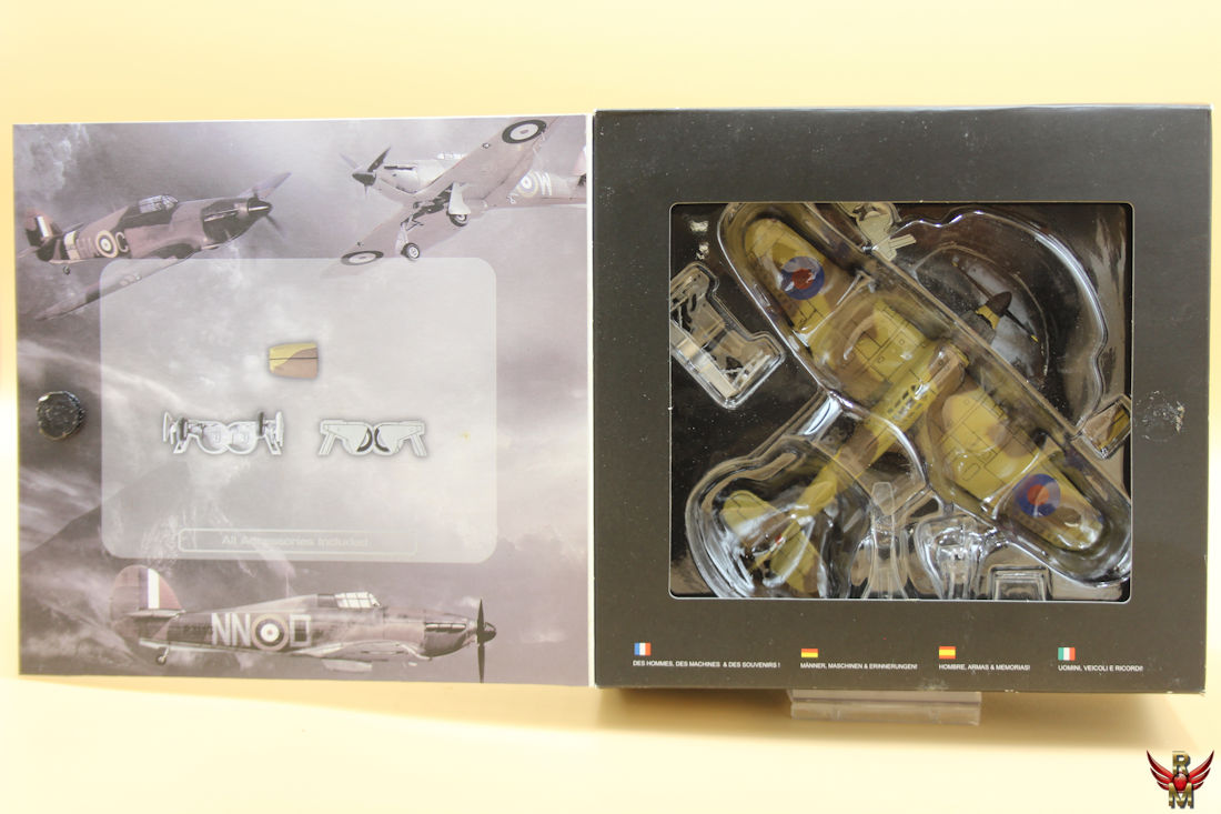 Forces of Valor 1/72 UK Hurricane Vernon Woody Woodward