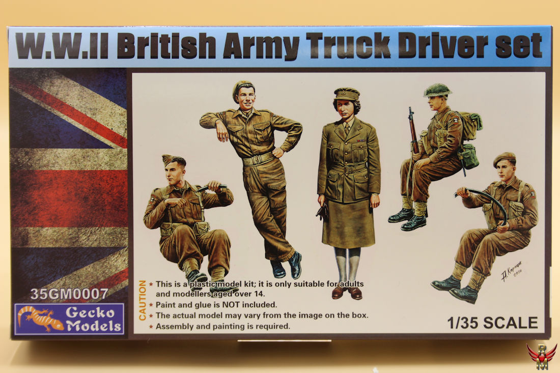 Gecko Models 1/35 WWII British Army Truck Driver Set