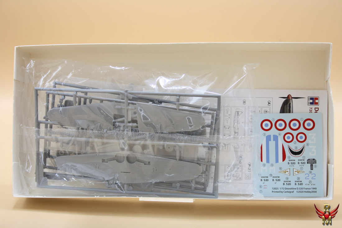 Hobby 2000 1/72 Dewoitine D 520 France 1940