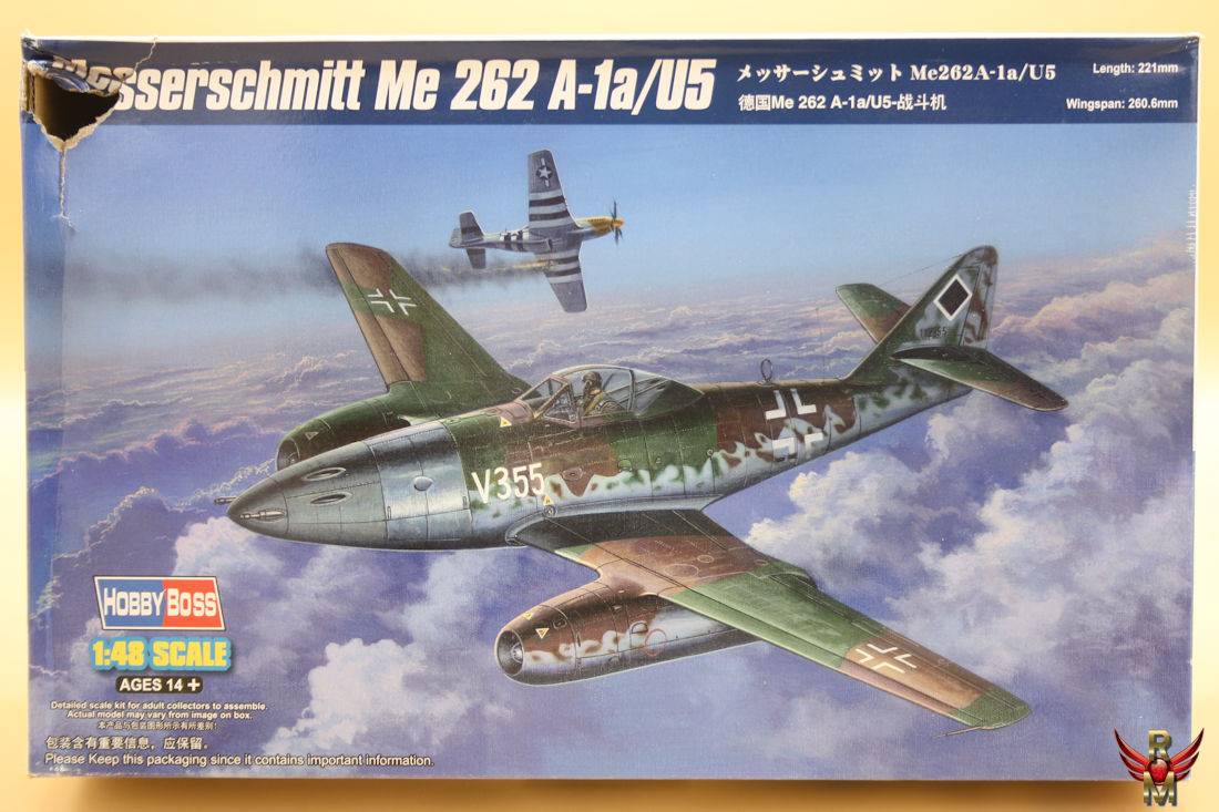 HobbyBoss 1/48 Messerschmitt Me 262 A-1a/U5