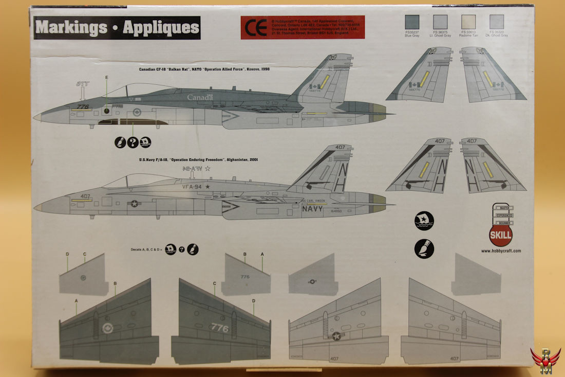 Hobbycraft 1/72 CF/F-18 Hornet War on Terror