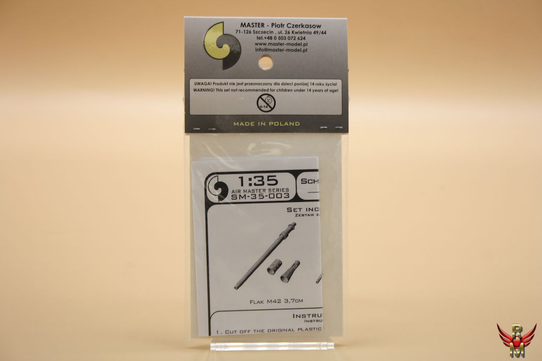 Master 1/35 Sea Master Series Schnellboot Typ S-100 Armament Gun Barrels