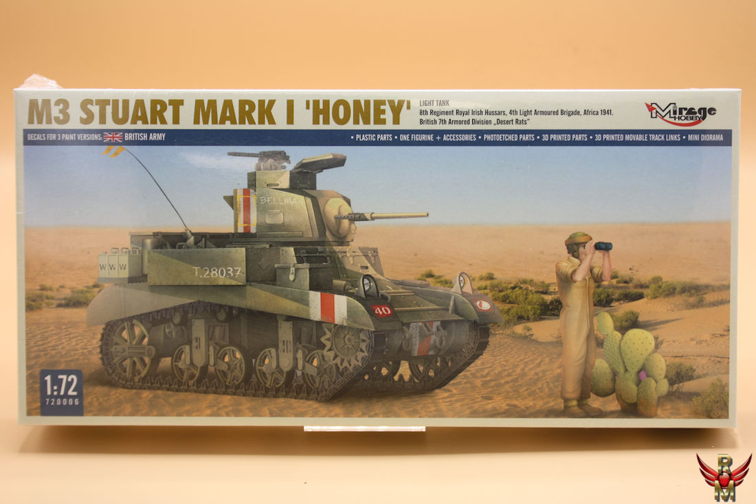 Mirage Hobby 1/72 M3 Stuart Mark I Honey