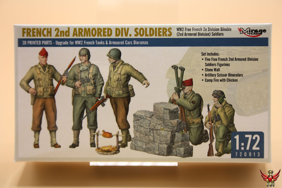 Mirage Hobby 1/72 French 2nd Armoured Div Soldiers