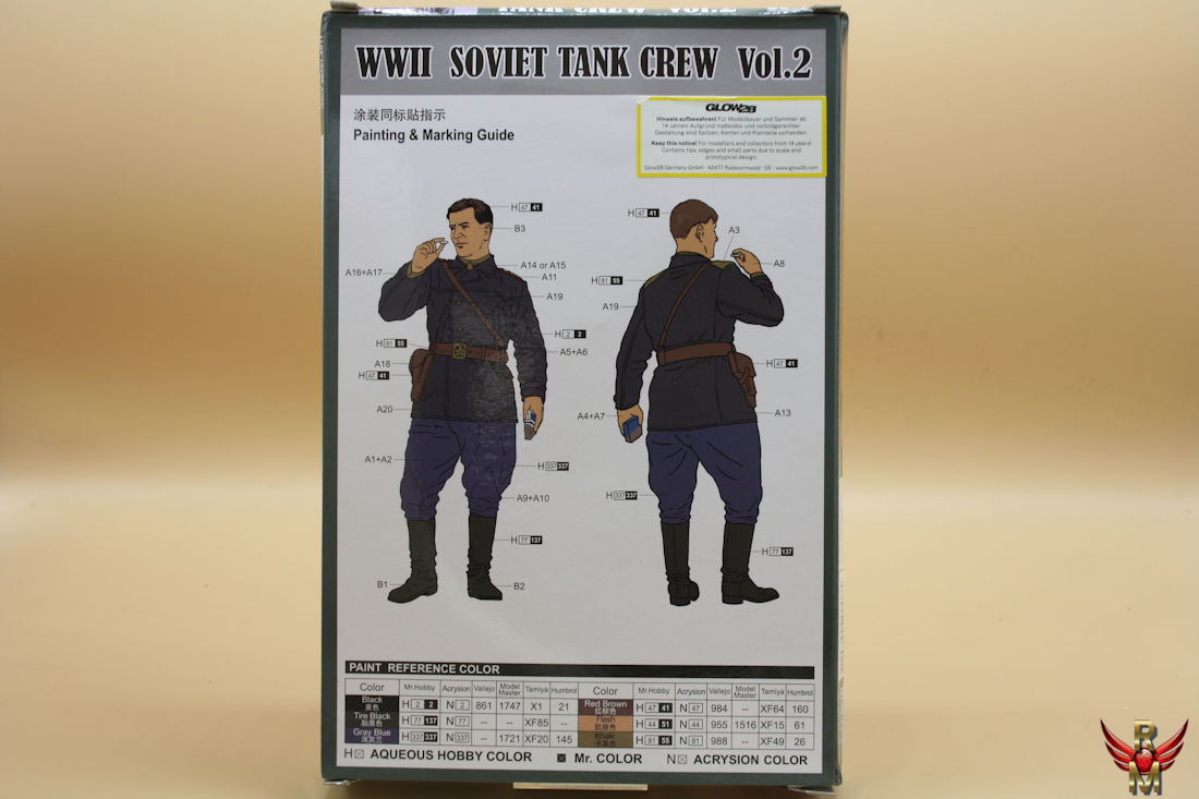 Trumpeter 1/16 WWII Soviet Tank Crew Vol 2