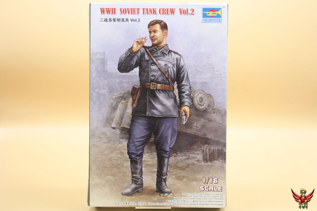 Trumpeter 1/16 WWII Soviet Tank Crew Vol 2