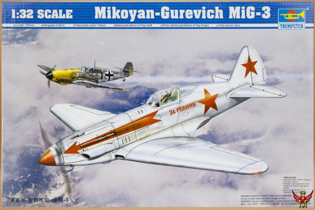 Trumpeter 1/32 Mikoyan-Gurevich MiG-3