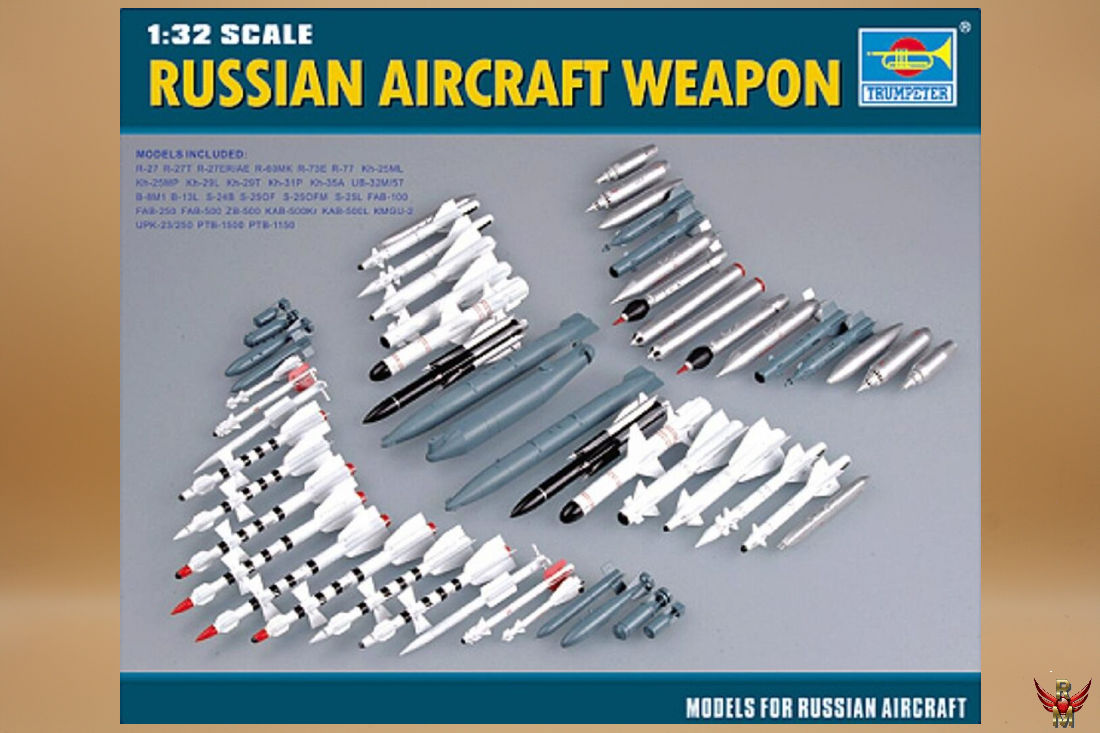 Trumpeter 1/32 Russian Aircraft Weapon