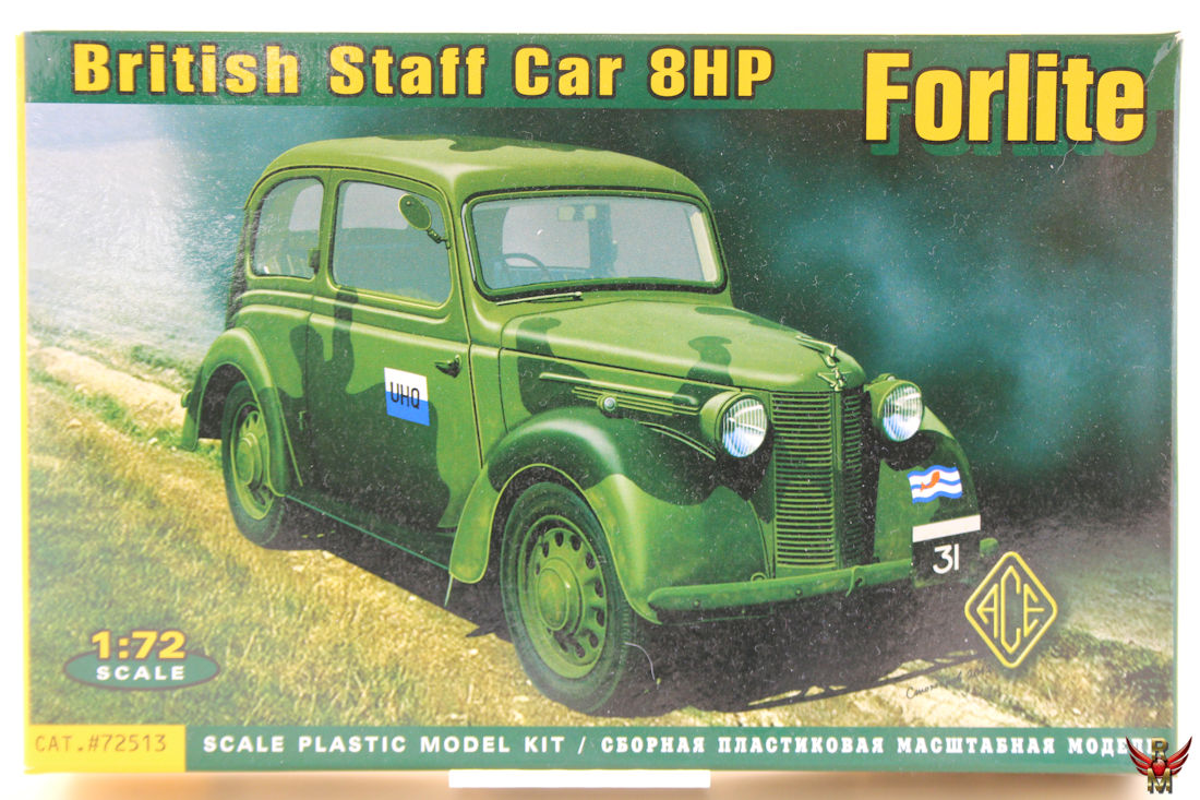 ACE 1/72 British Staff Car 8HP Forlite Saloon Mod 1939