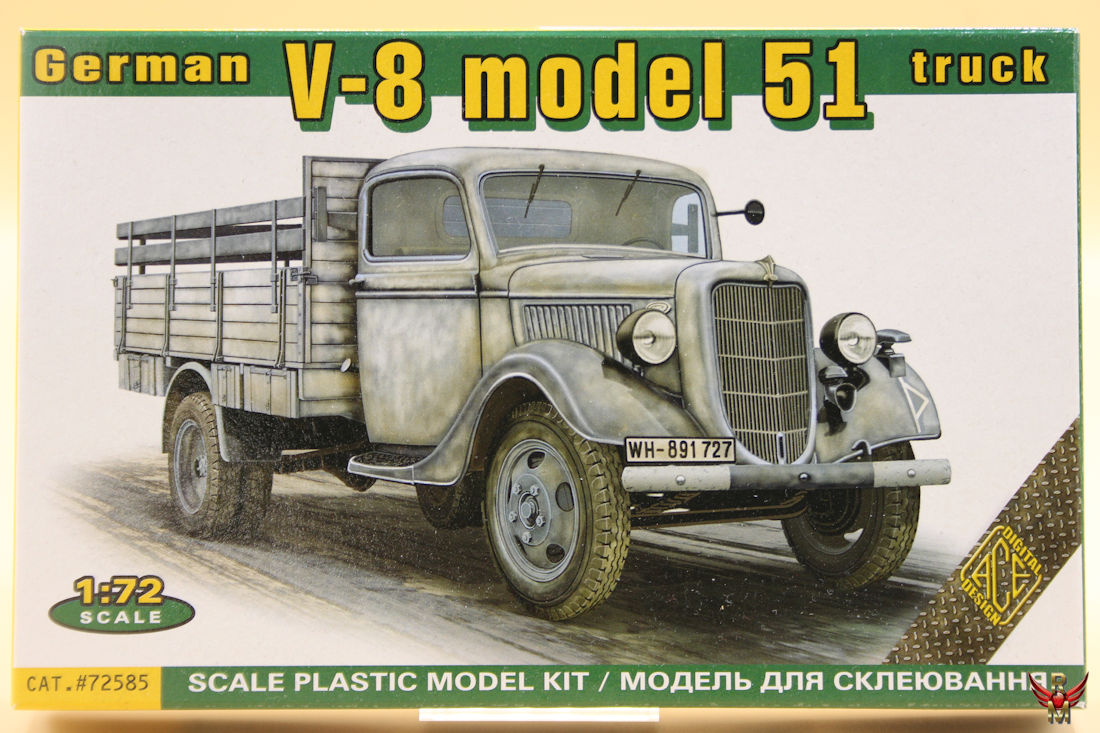Ace 1/72 German V-8 model 51 Truck