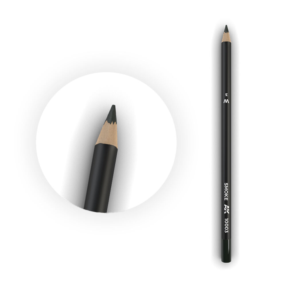 AK Interactive 10003 Watercolor Smoke Pencil