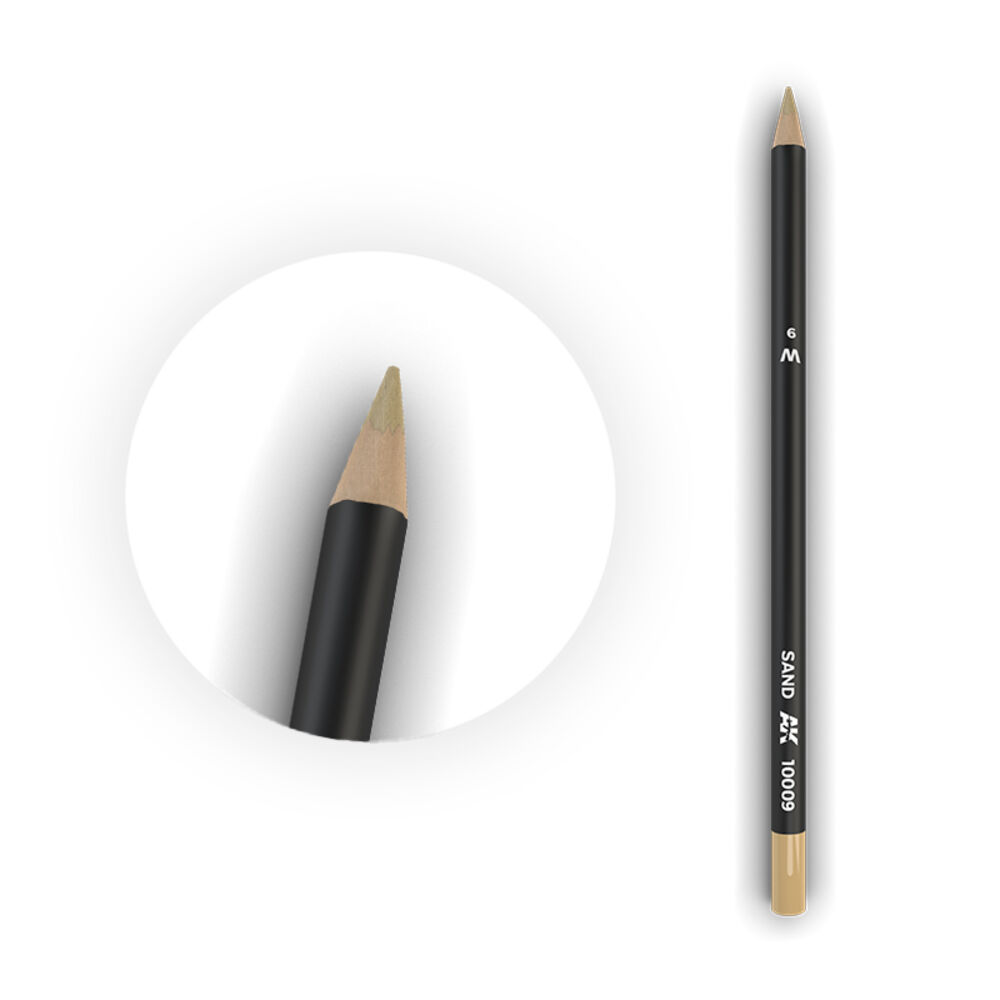 AK Interactive 10009 Watercolor Pencil Sand
