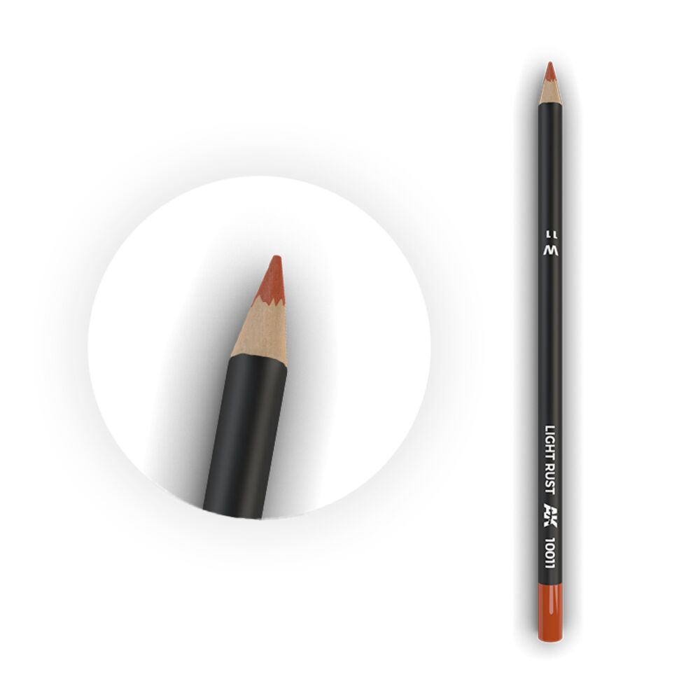 AK Interactive 10011 Watercolor Pencil Light Rust