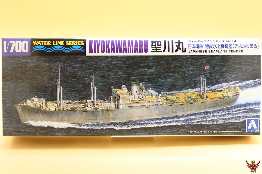Aoshima 1/700 Japanese Seaplane Tender Kiyokawamaru water line series