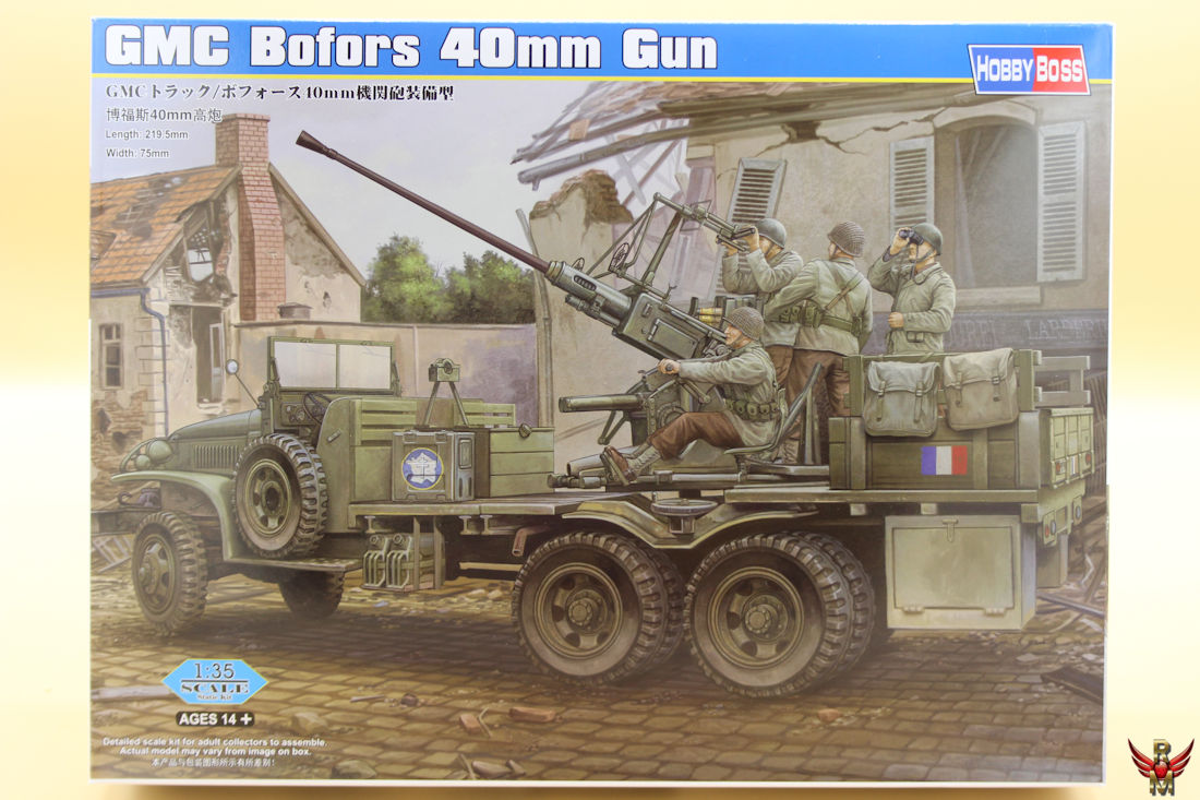 HobbyBoss 1/35 GMC Bofors 40mm Gun