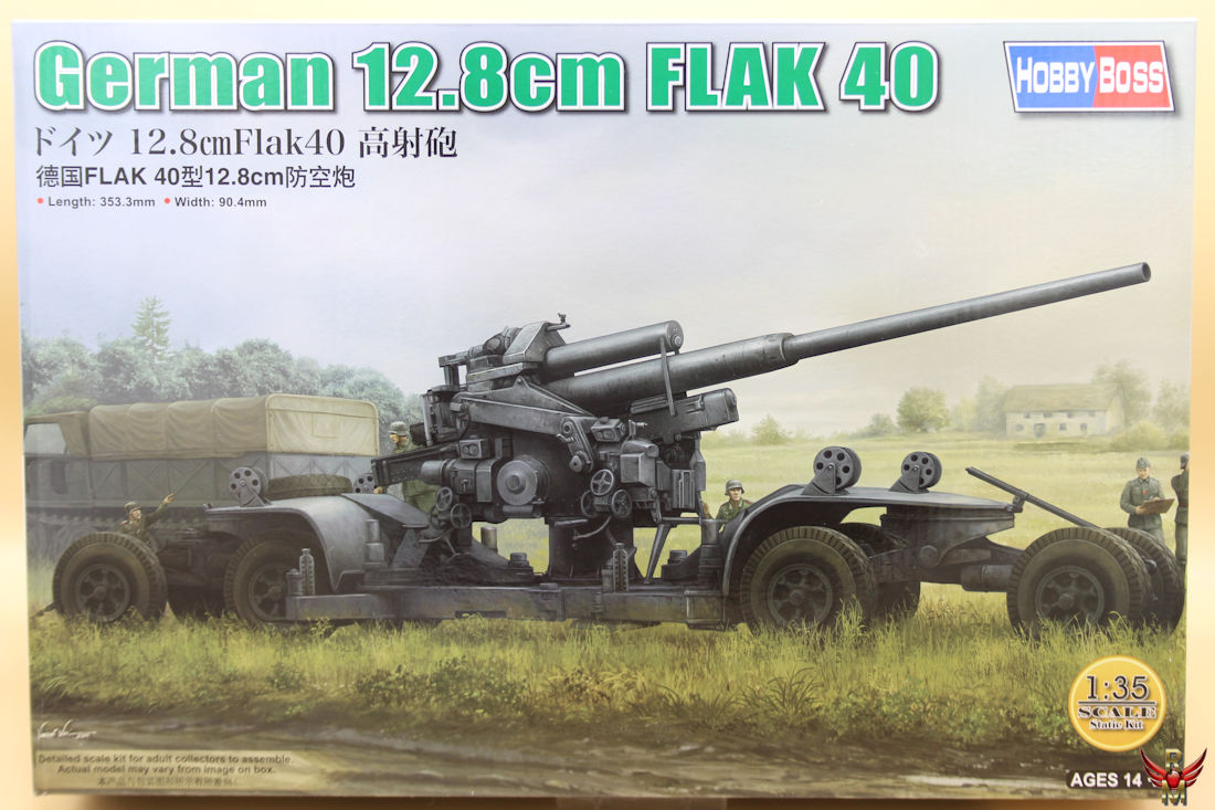 HobbyBoss 1/35 German 128mm Flak 40